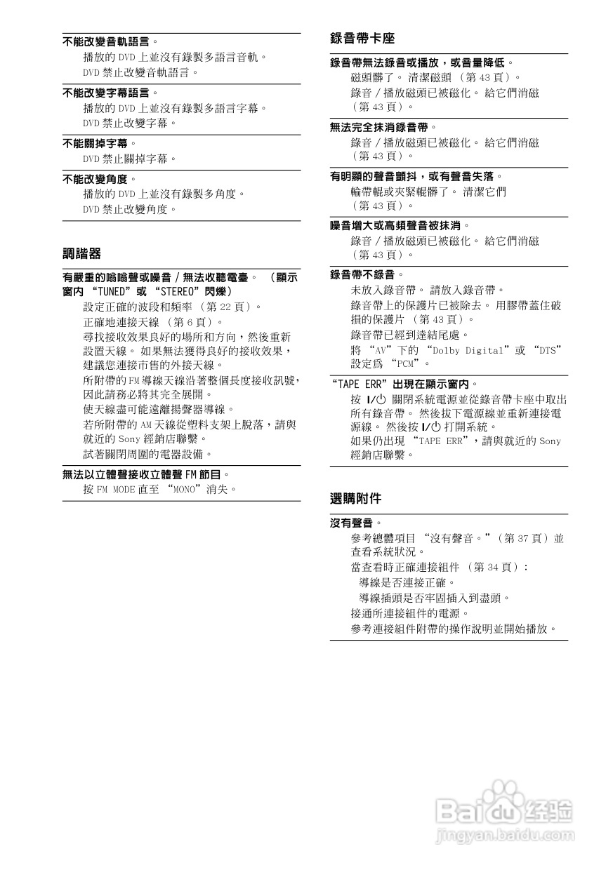 索尼CMT-GP8D迷你组合音响使用说明书:[2]