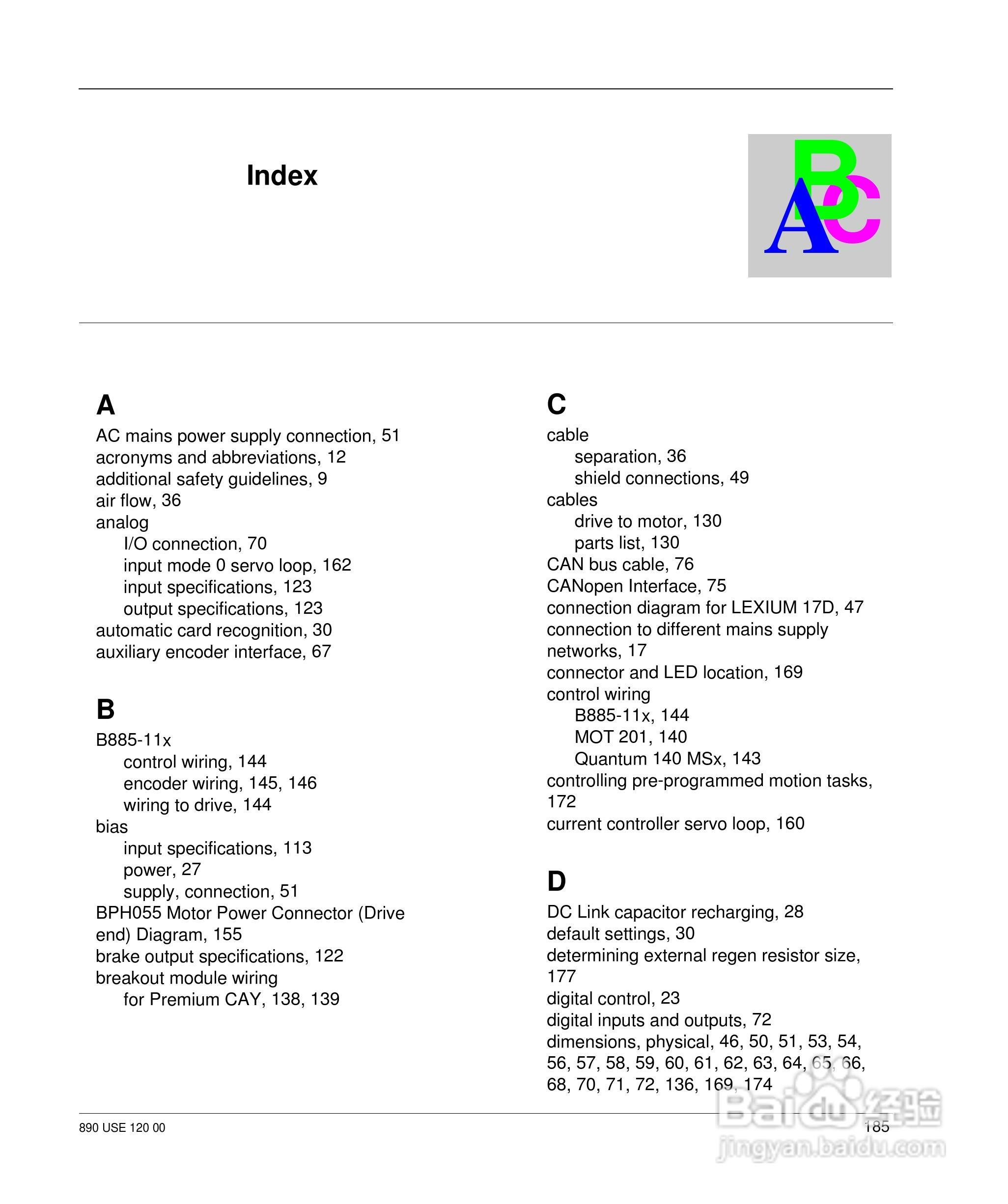 施耐德17D伺服驱动器用户手册:[20]