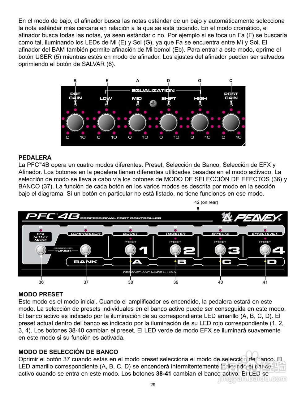 百威BAM 210 Bass Combo Amp型音响说明书:[2]