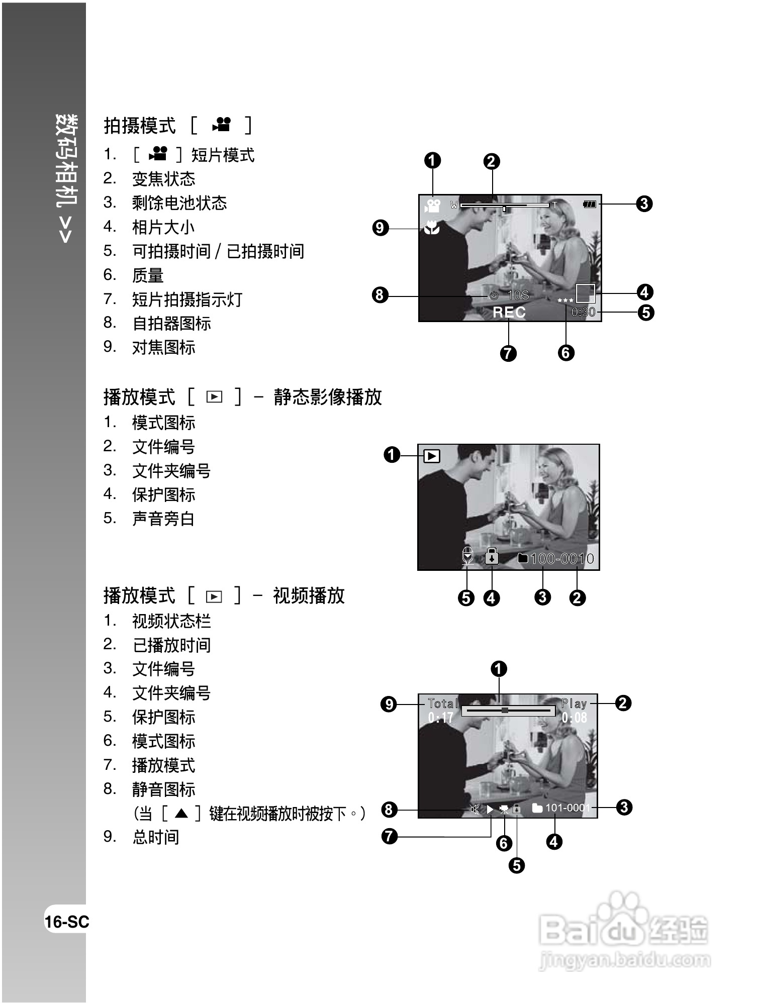 拍得丽IQ DIGITAL 43s型数码相机使用说明书:[2]