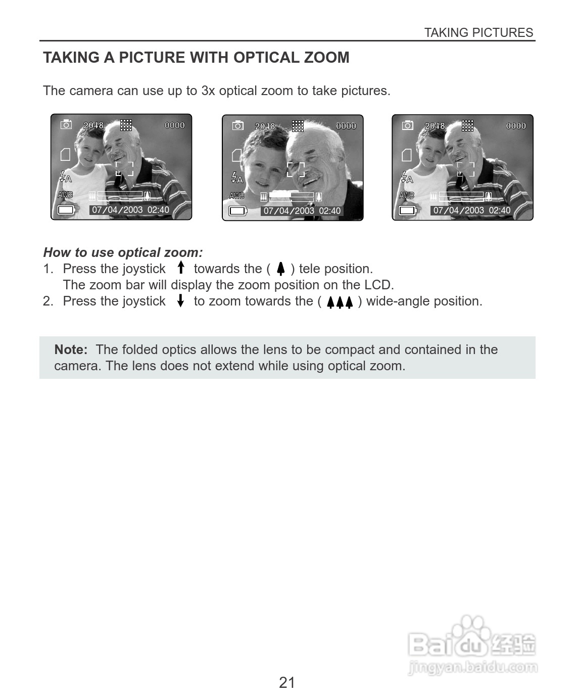 Rollei dc3100型数码相机说明书:[3]