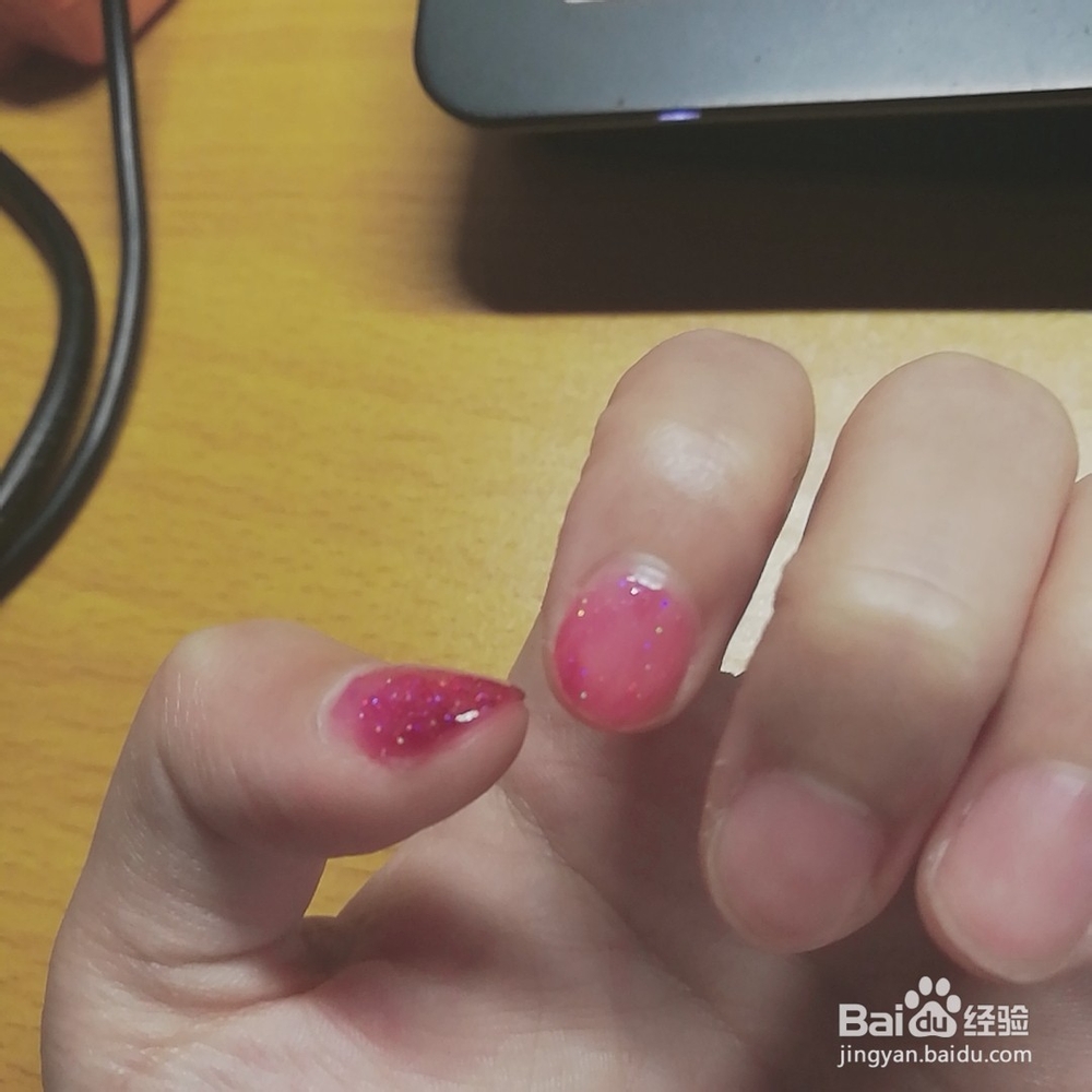 简易渐变美甲教程