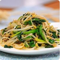 韭菜炒绿豆芽