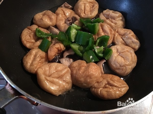 香菇炒面筋的做法