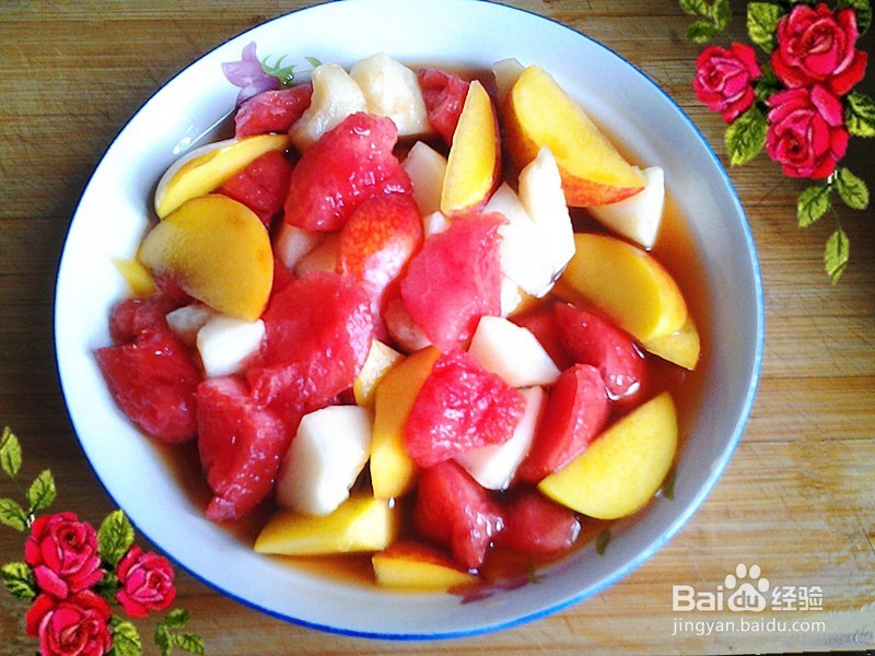 怎么做甜蜜营养的水果大拼盘