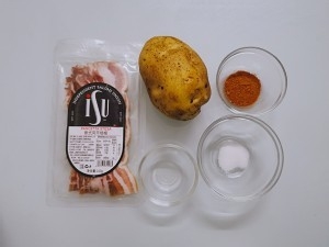 土豆配上培根