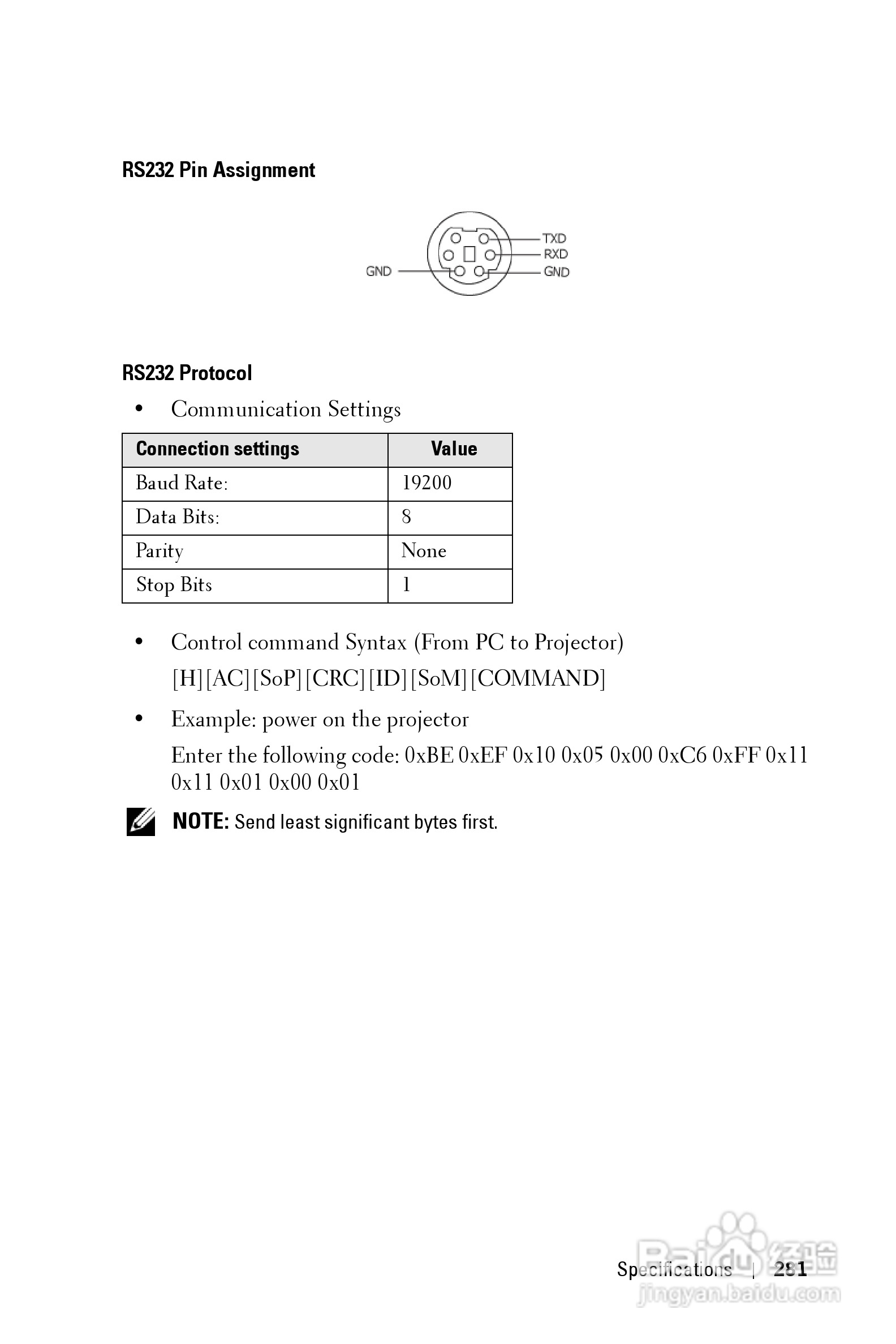 DELL Dell 1200MP Projector投影机说明书:[29]