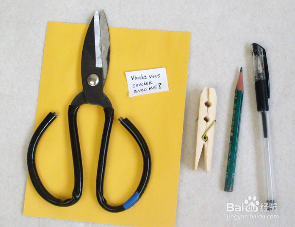 竹夹子制作实用的信使小礼物