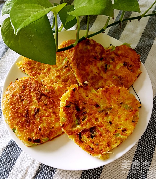 爱心土豆饼的做法