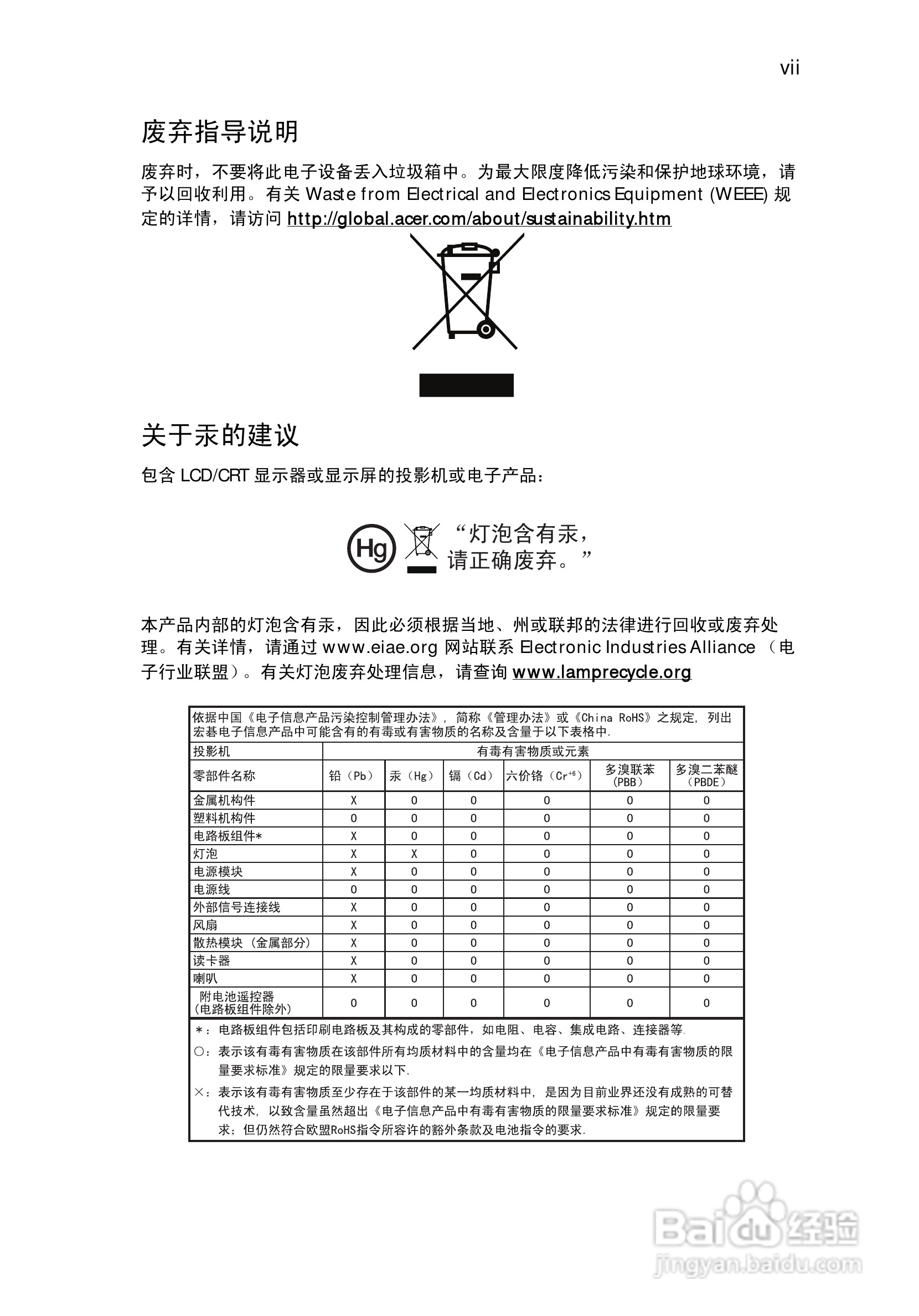 宏基H7531D投影机使用说明书:[1]