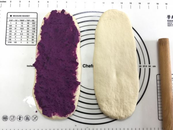 紫薯椰蓉手撕包