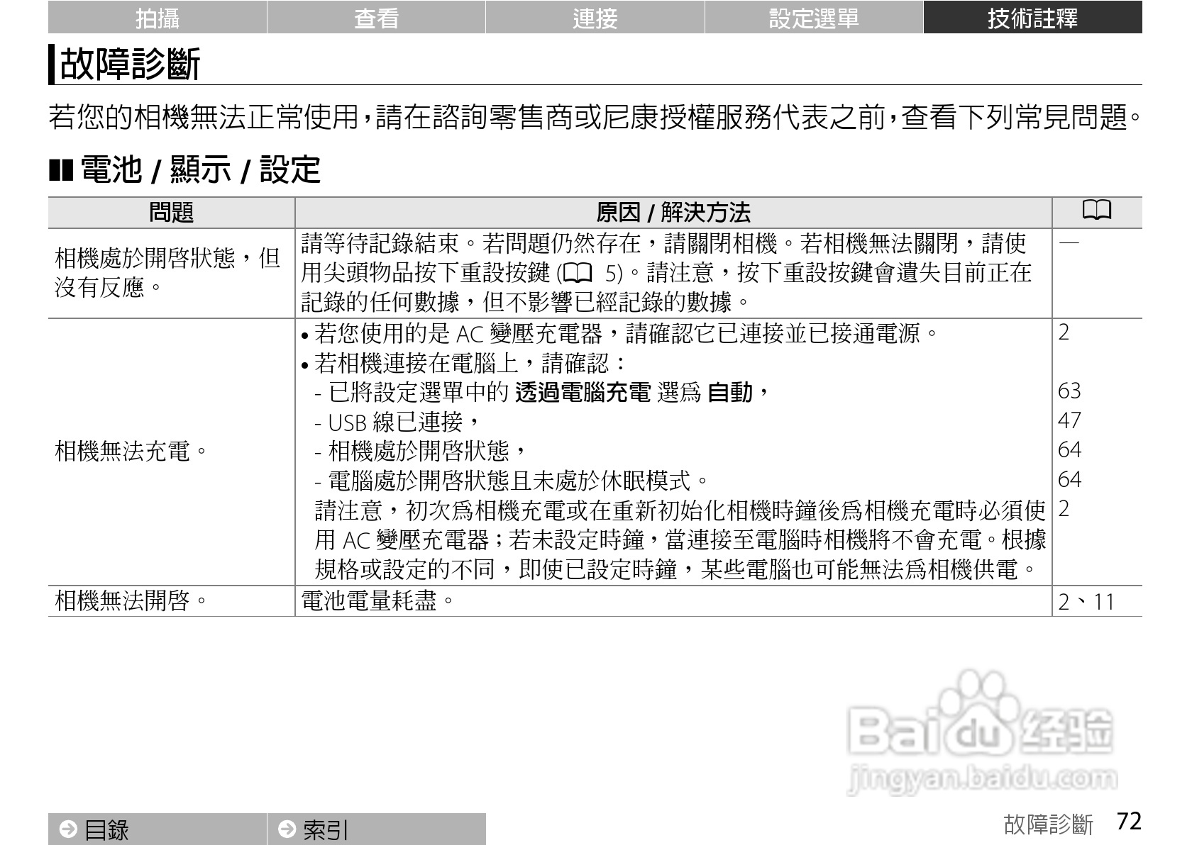 尼康COOLPIX S01数码相机使用说明书:[9]