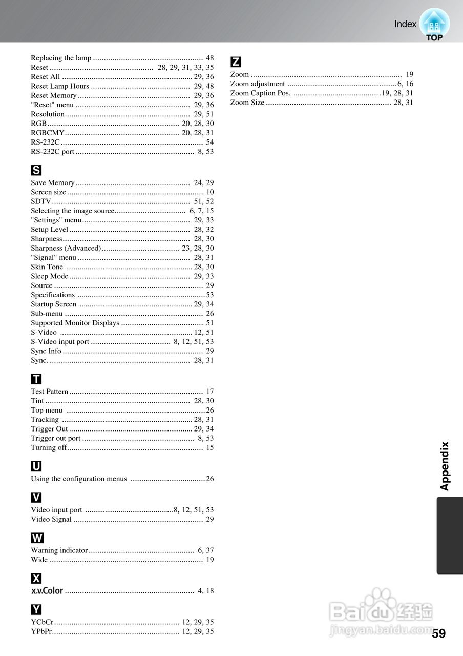 爱普生EH-TW3200投影机使用说明书:[7]