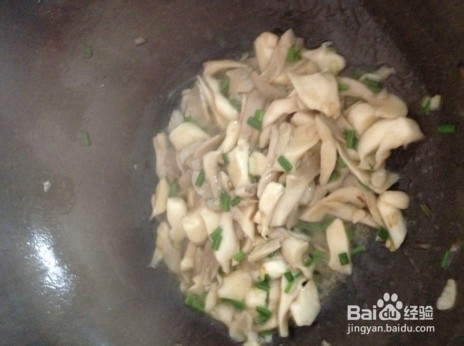 炒平菇的做法