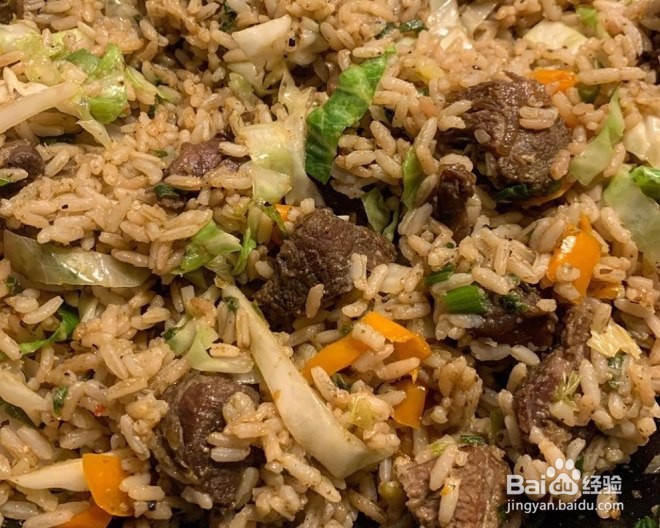 怎么做卷心香菇牛肉饭?