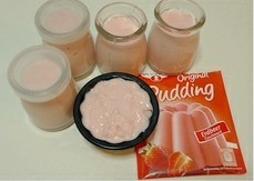 恋上粉色----草莓布丁