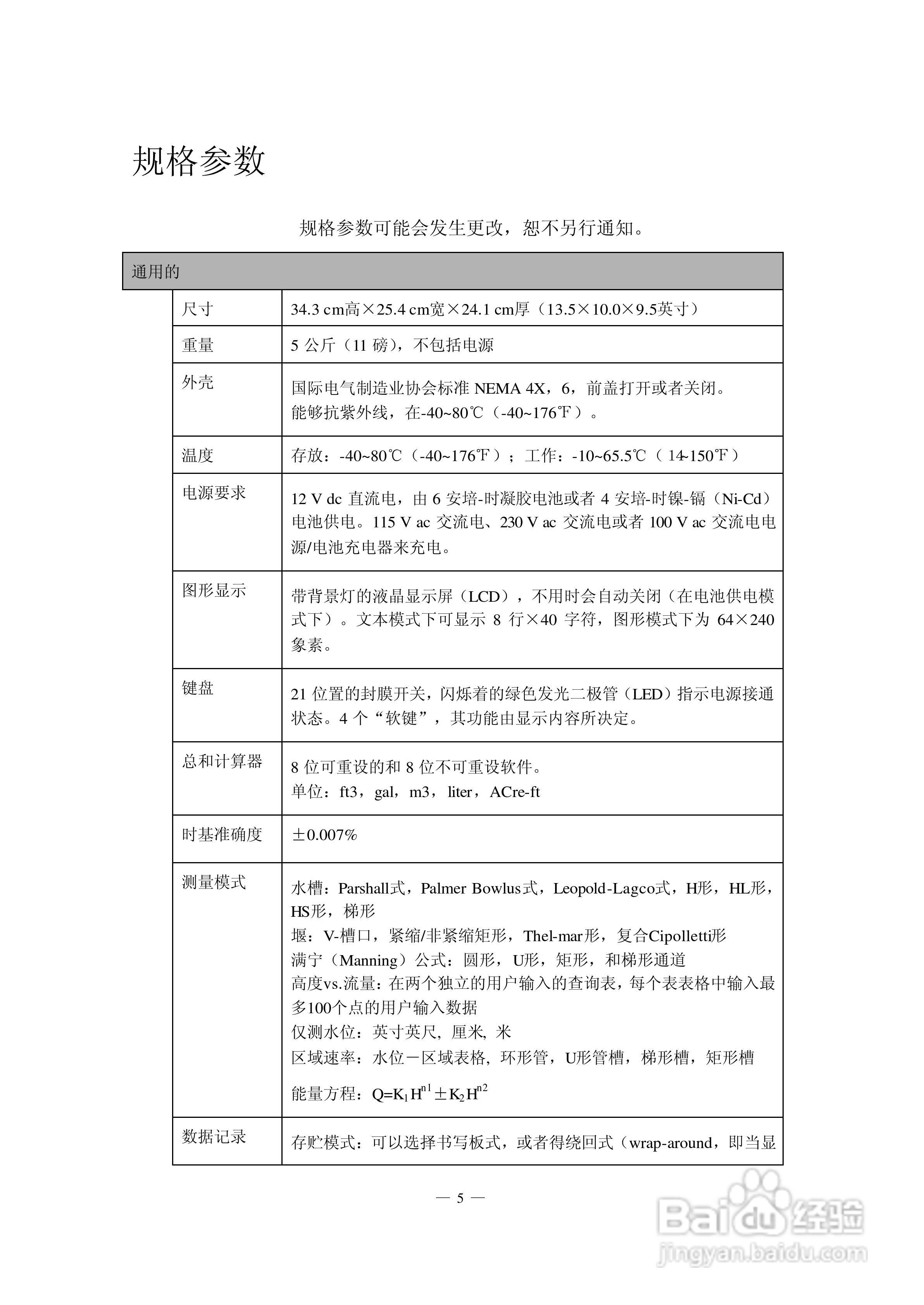 HACH 950 型流量计使用说明书:[2]