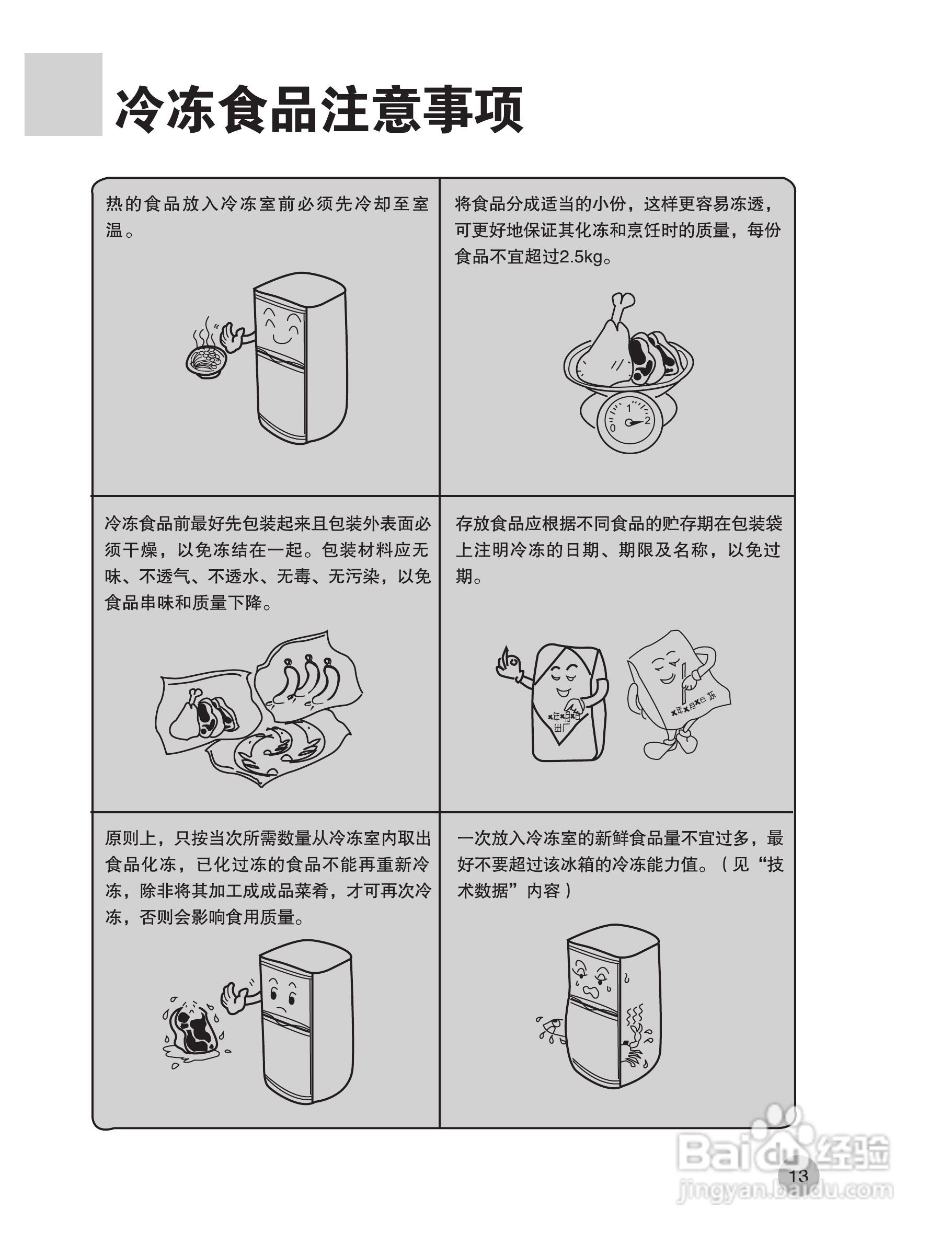 海尔冰箱BCD-216F型说明书:[2]