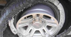 驾车常识之车胎爆了