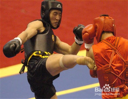 散打之中的左右摆腿的练习技巧