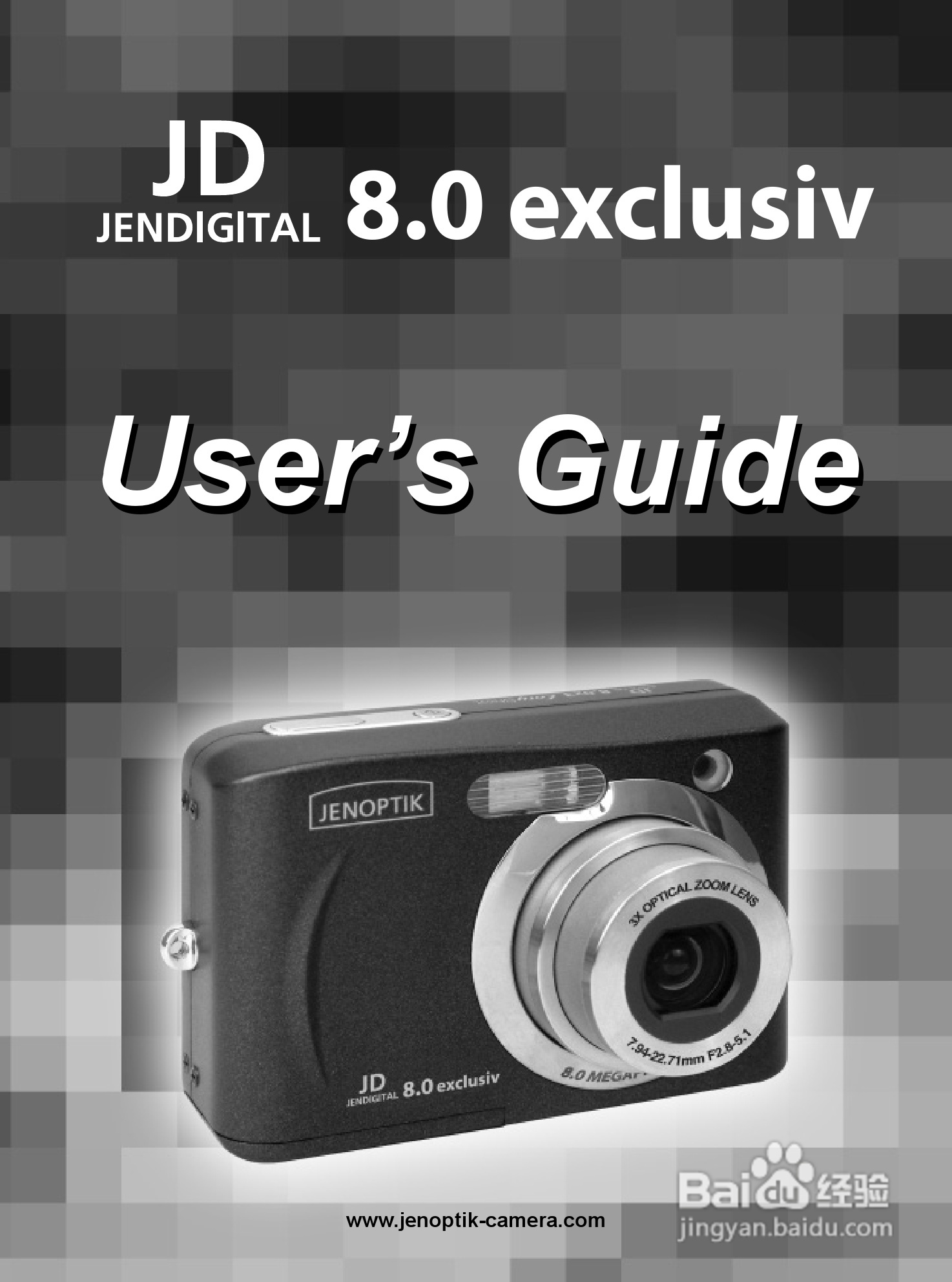 JENOPTIK JD 8.0z3 Exclusiv数码相机说明书:[1]