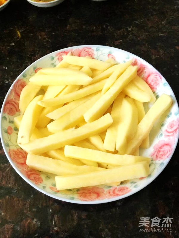 炸薯条的家常做法