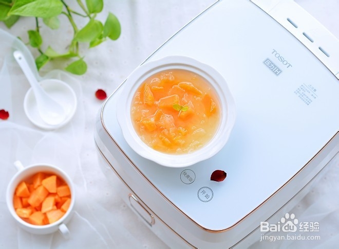 老木瓜银耳羹怎么做