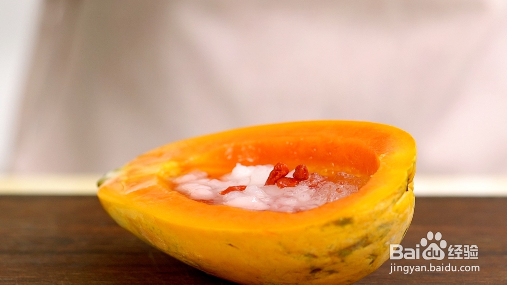 怎么做木瓜燕窝炖雪蛤?