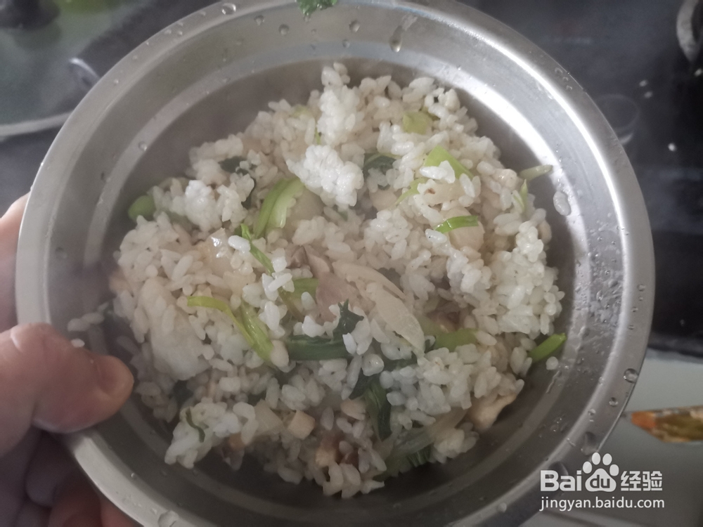 怎么做香菇青菜丁炒饭