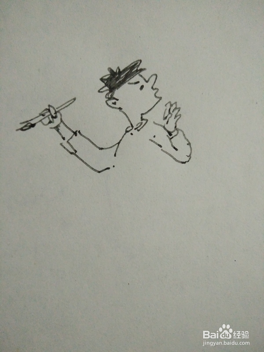 打击疫情谣言漫画绘画过程