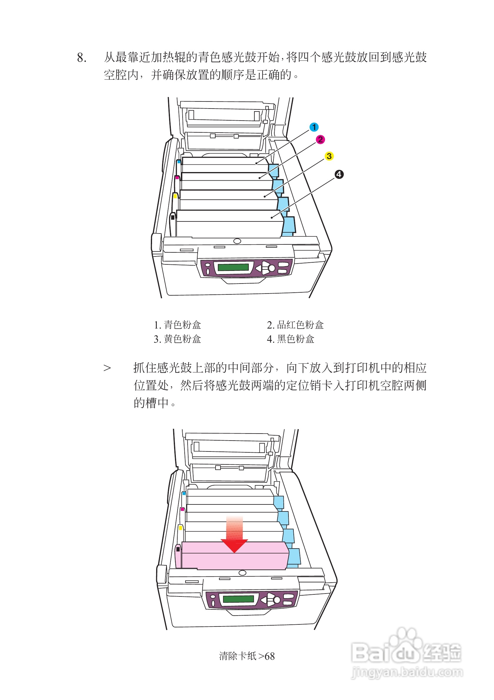 映美 LP-C1220彩色页式打印机用户手册:[7]
