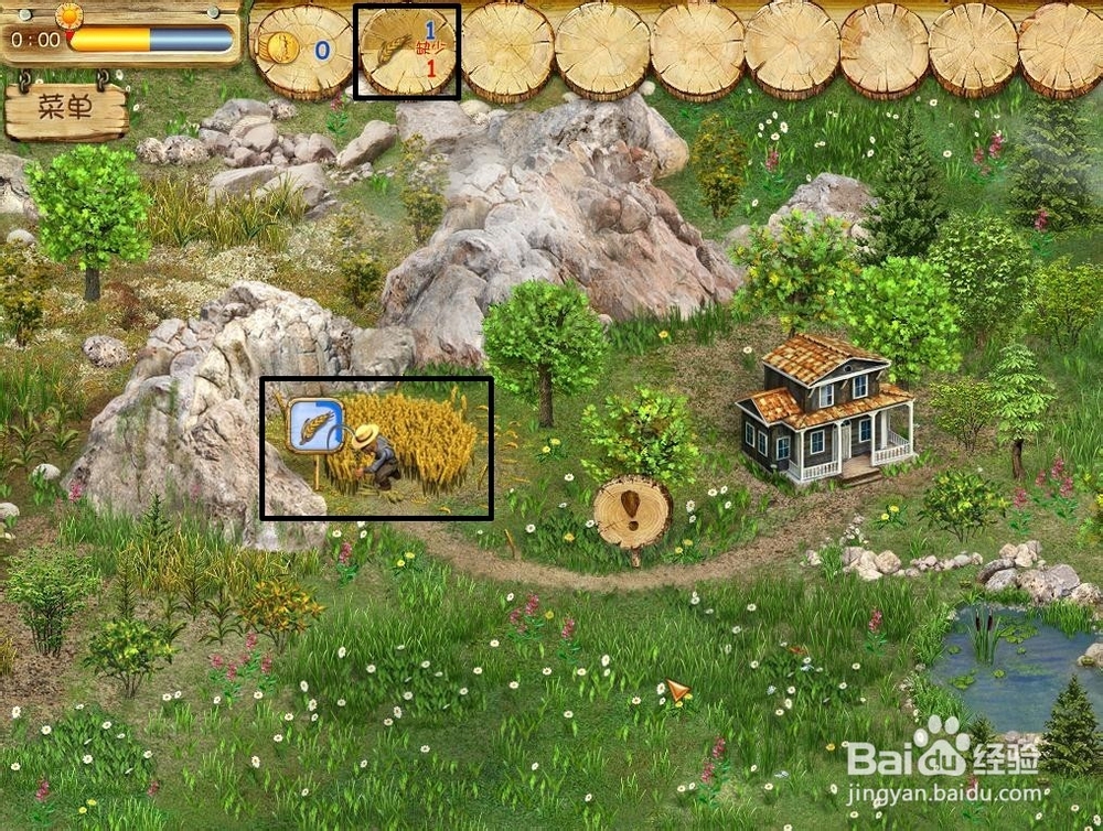 土地开拓者金牌过关攻略：[1]第1关