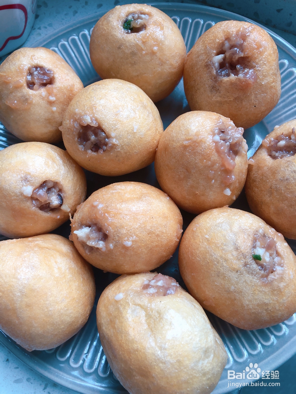 姐姐为我做的油面筋酿肉