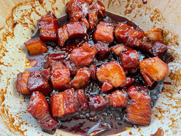 桂花蜜汁红烧肉