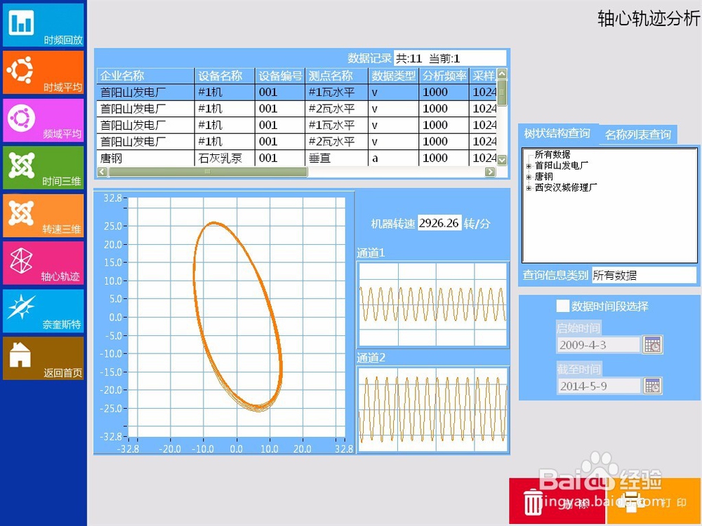 LC-6000振动监测故障诊断分析仪的操作说明