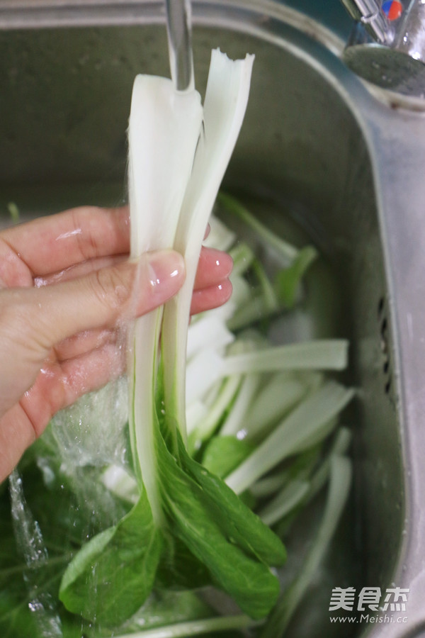 蒜蓉腐乳小白菜