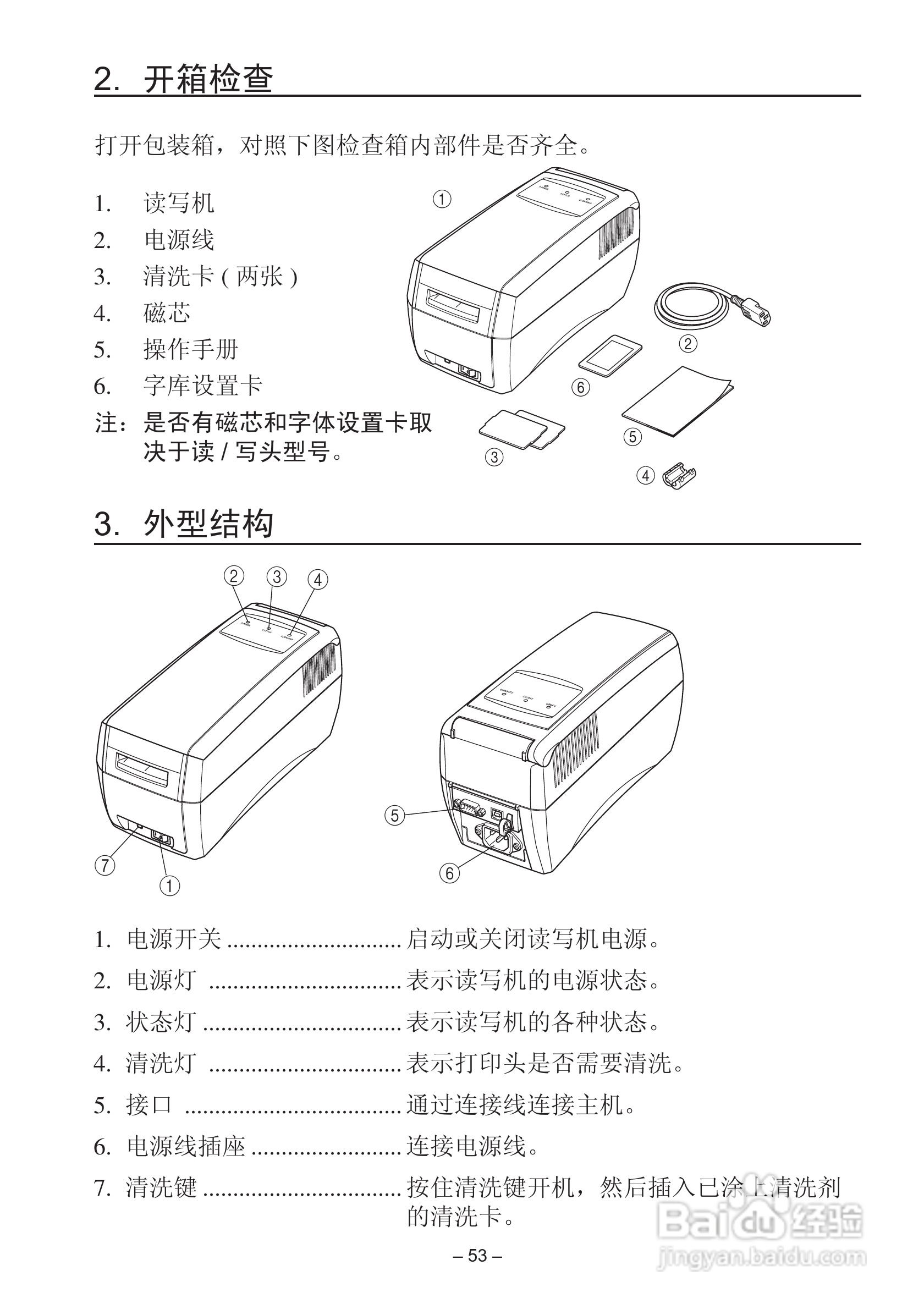 STAR可视卡打印机用户使用说明书:[6]