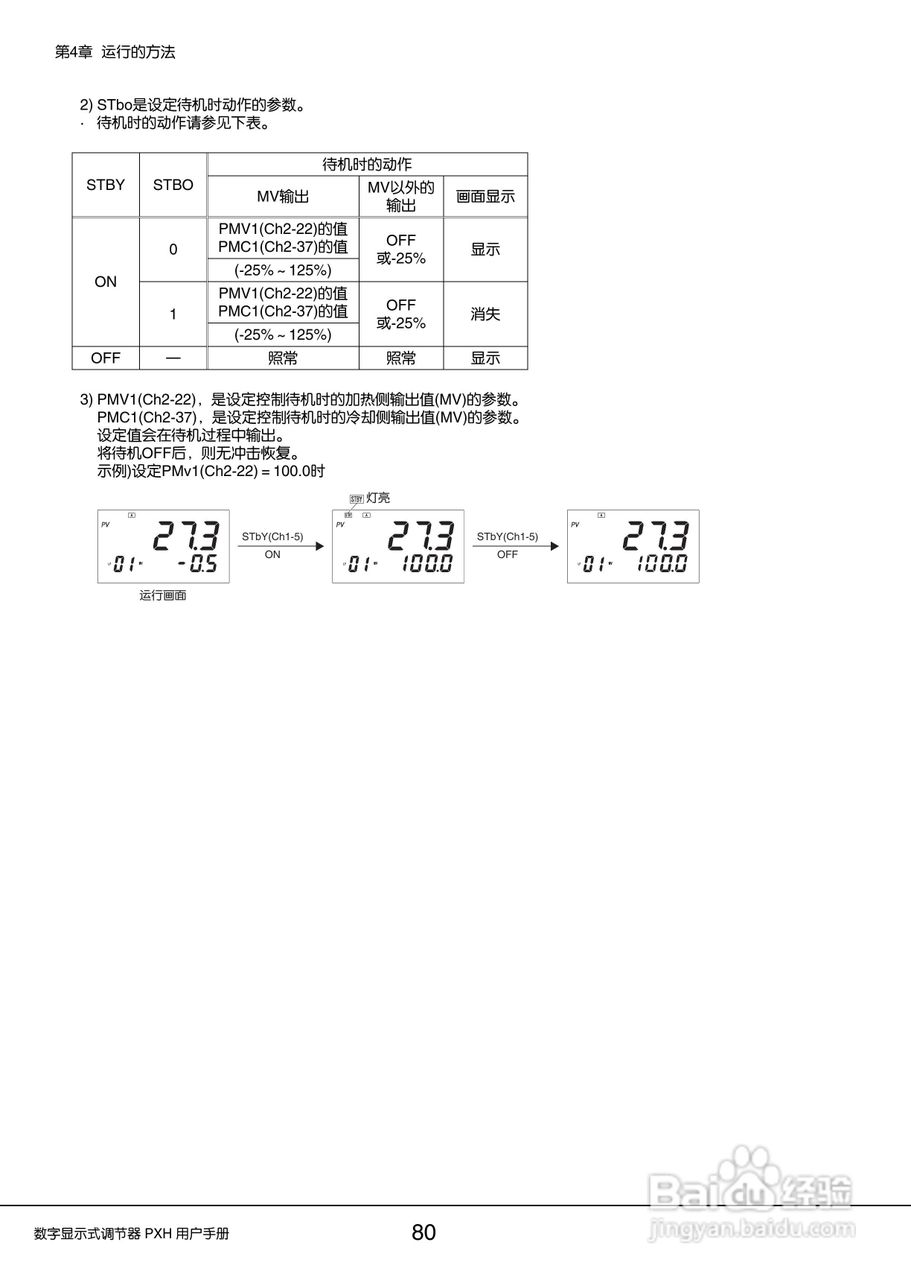 富士PXH加热/制冷控制型数字显示式调节器操作手册:[8]