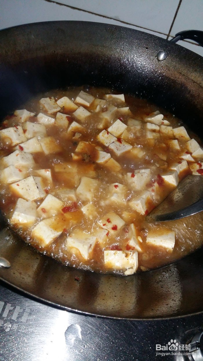 麻婆豆腐的做法