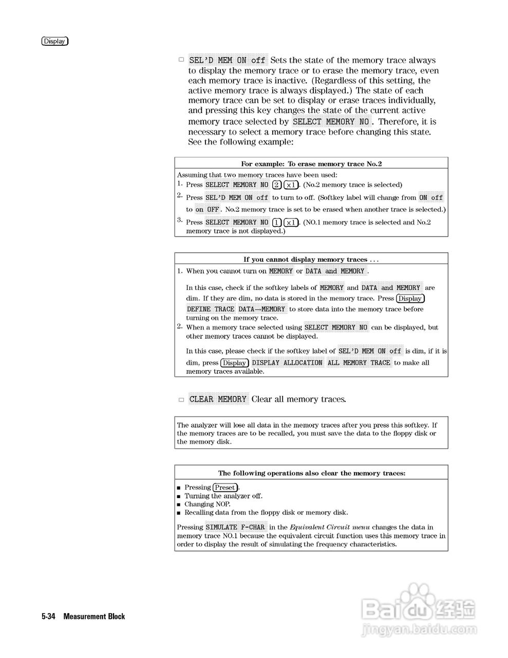 HP4291B分析仪说明书:[10]