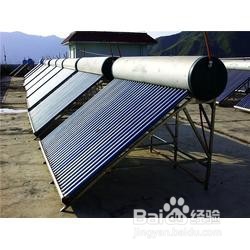 太阳能热水器上置式探头如何安装