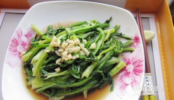 怎么做蒜蓉油麦菜