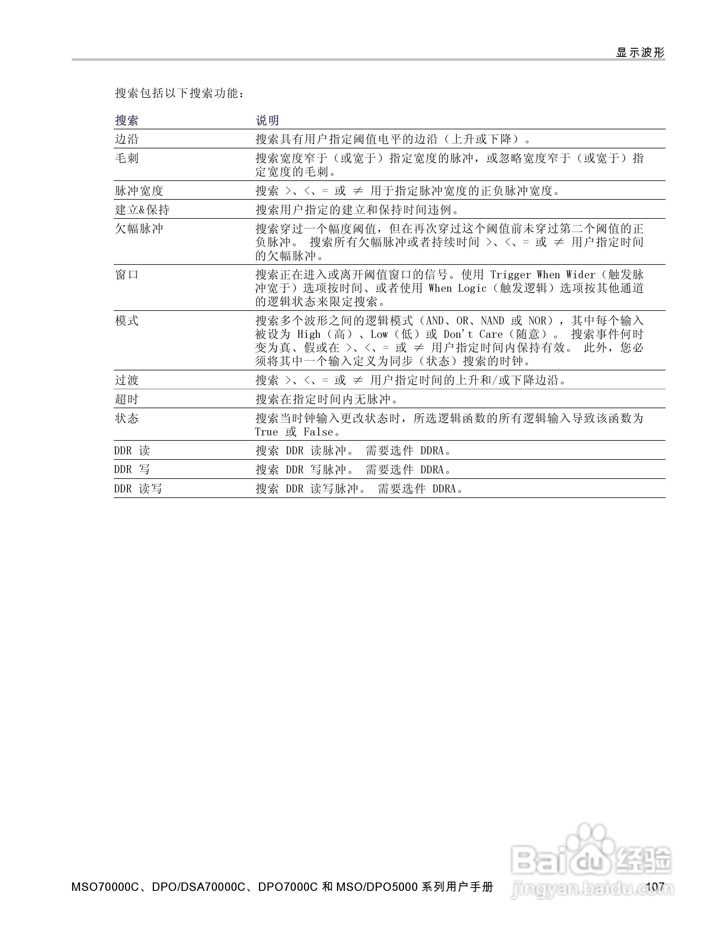 泰克DPO5034数字示波器用户手册:[13]