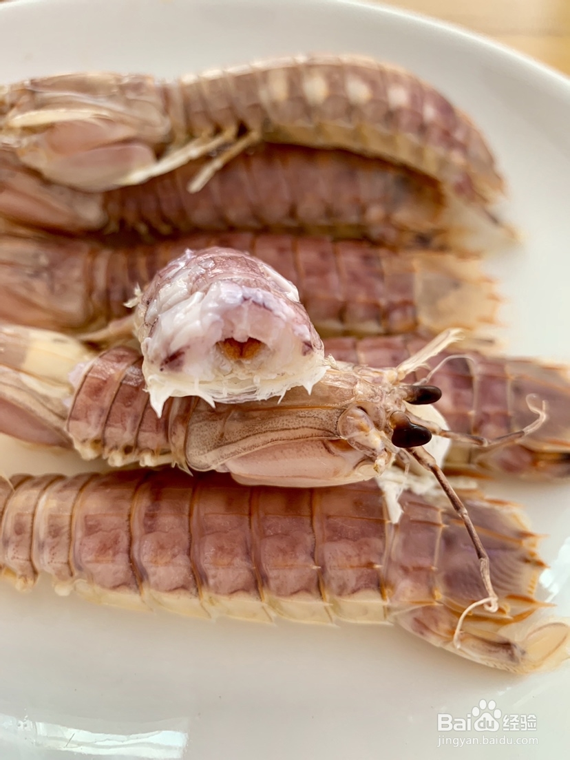 原味白灼皮皮虾