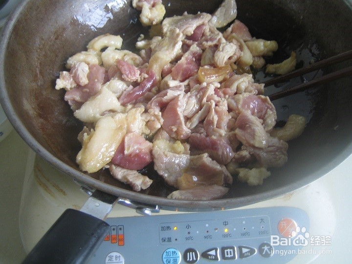 怎样用肥猪肉片炒瘦猪肉片