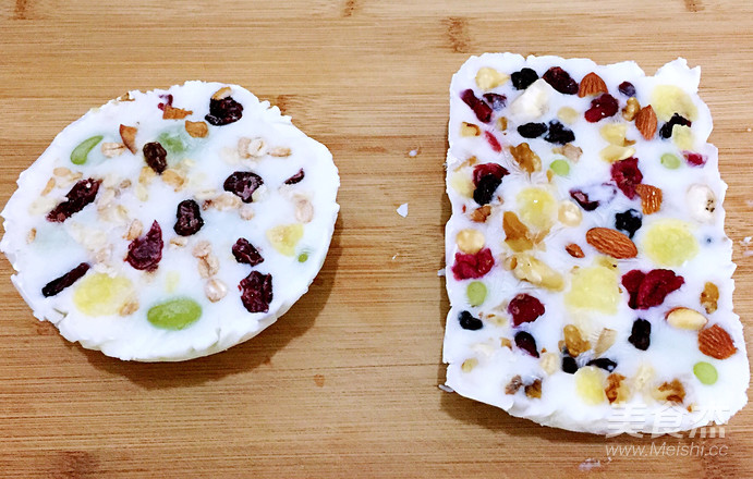 什锦酸奶冰的做法