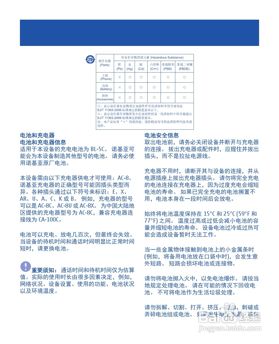 诺基亚1010手机使用说明书:[4]