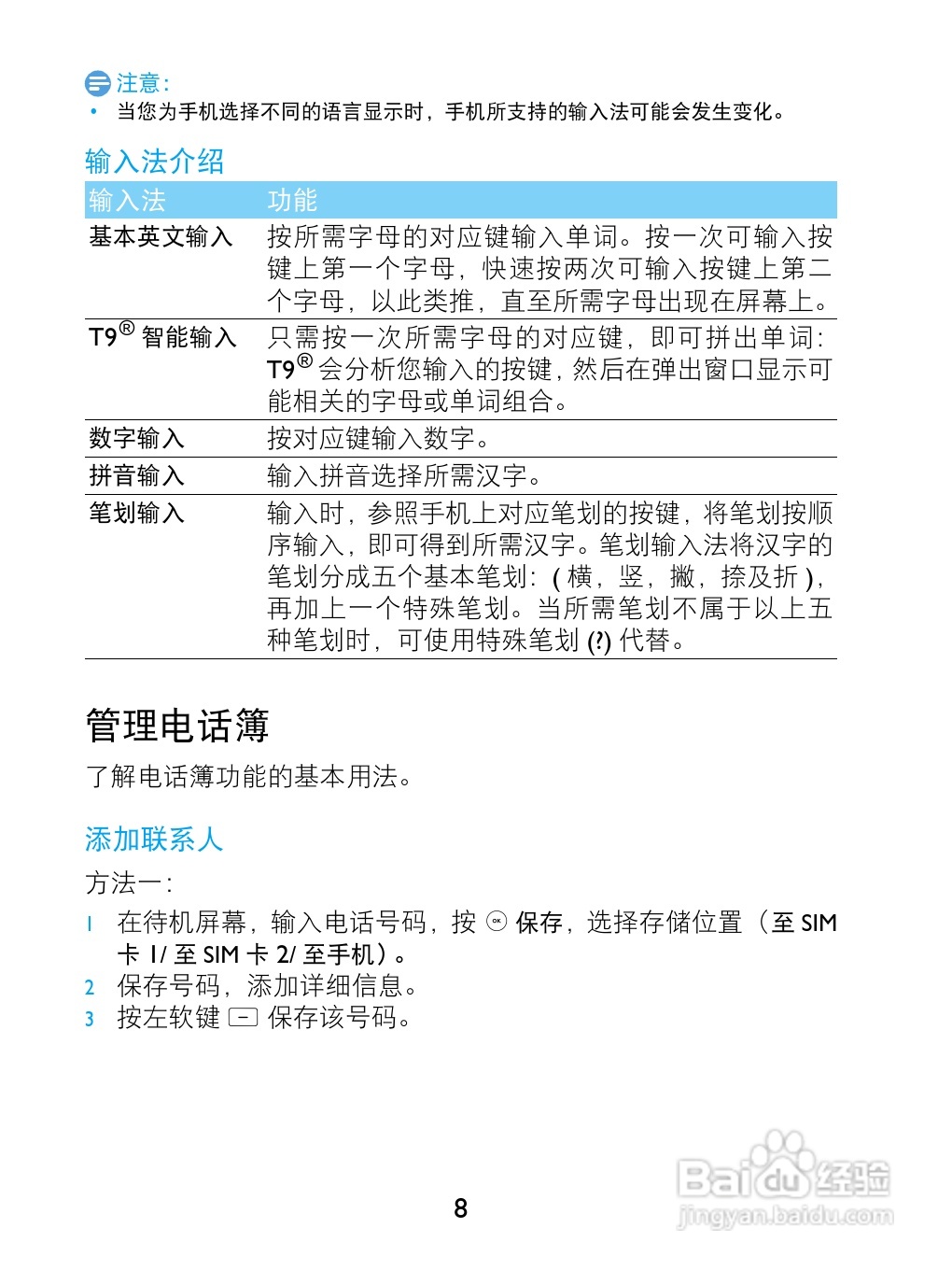 飞利浦X223手机使用说明书:[1]
