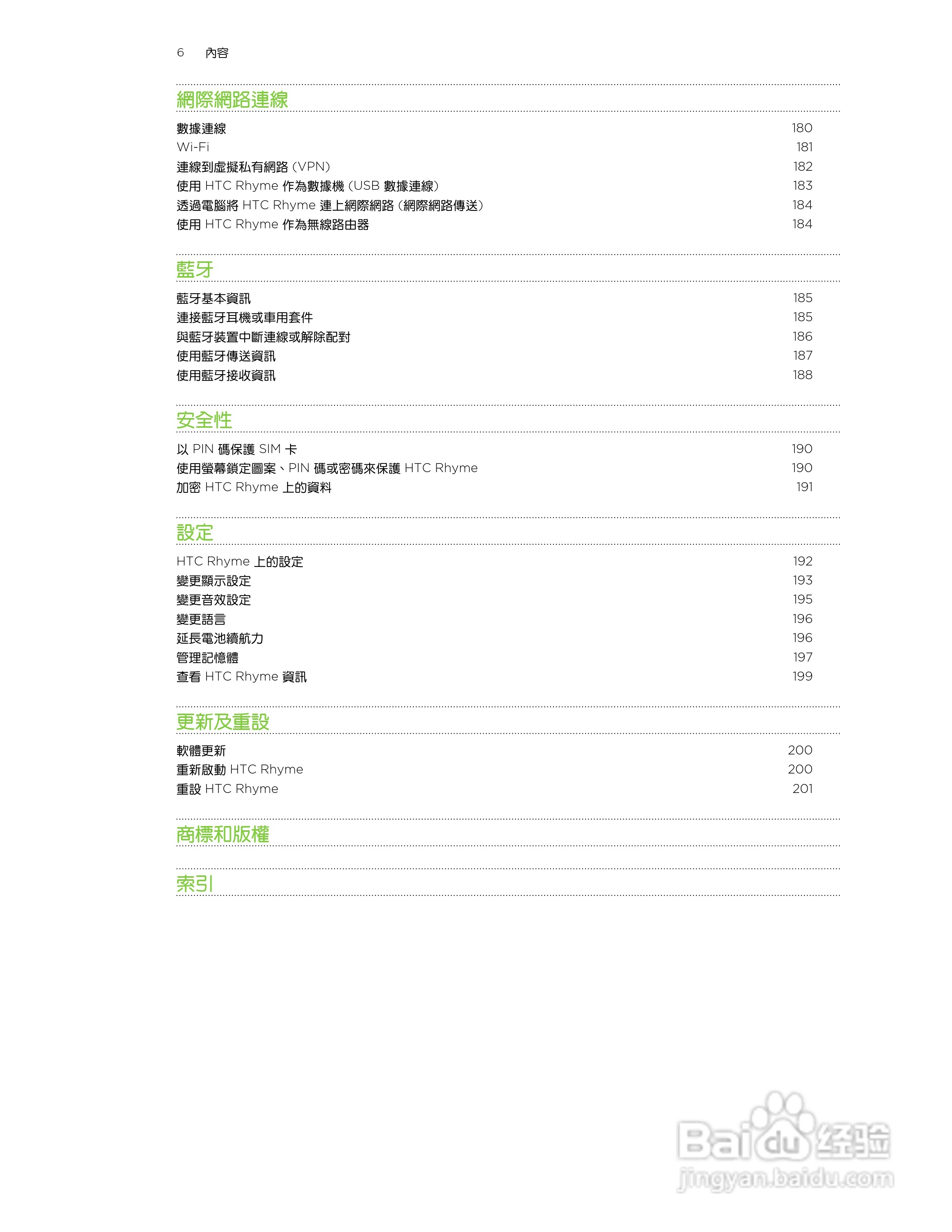 多普达HTC Rhyme S510b手机使用说明书:[1]