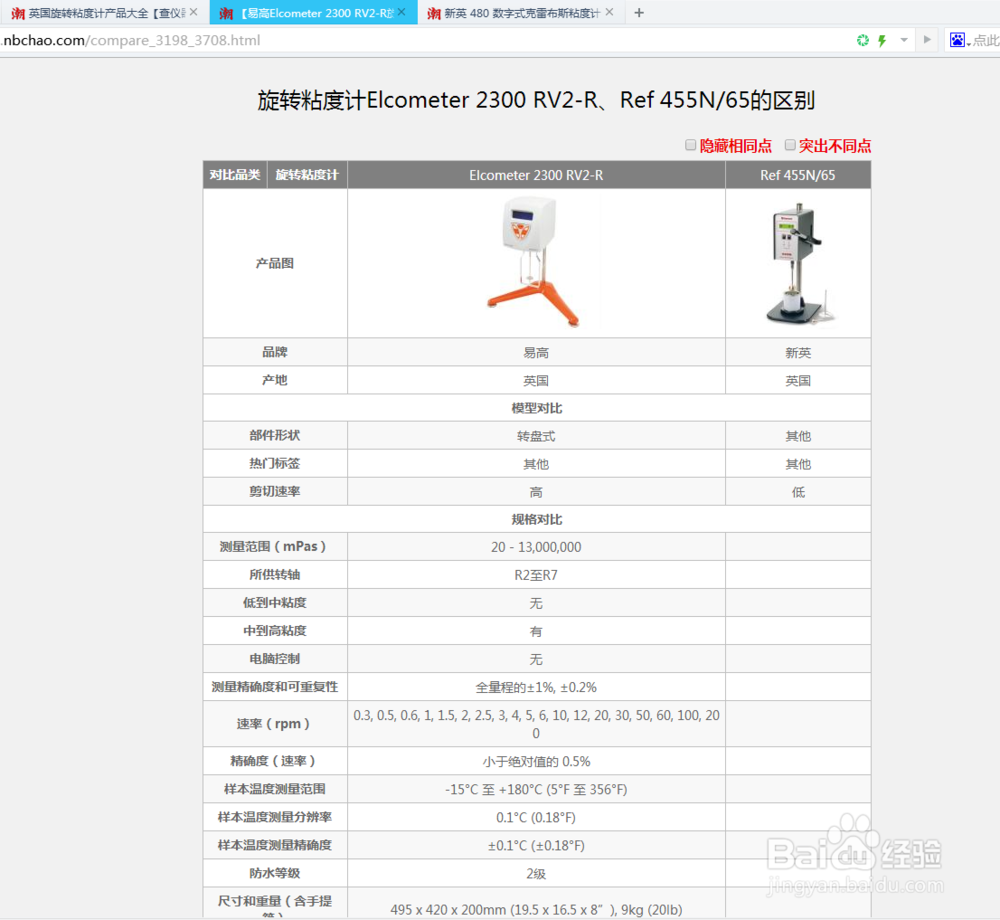 旋转粘度计如何快速选型（技巧方法）